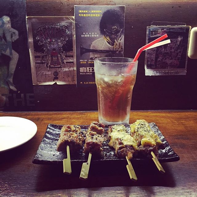 Bachelor night 2 (as you can see, I like some routine in life) #yakitori #lit #taipei
