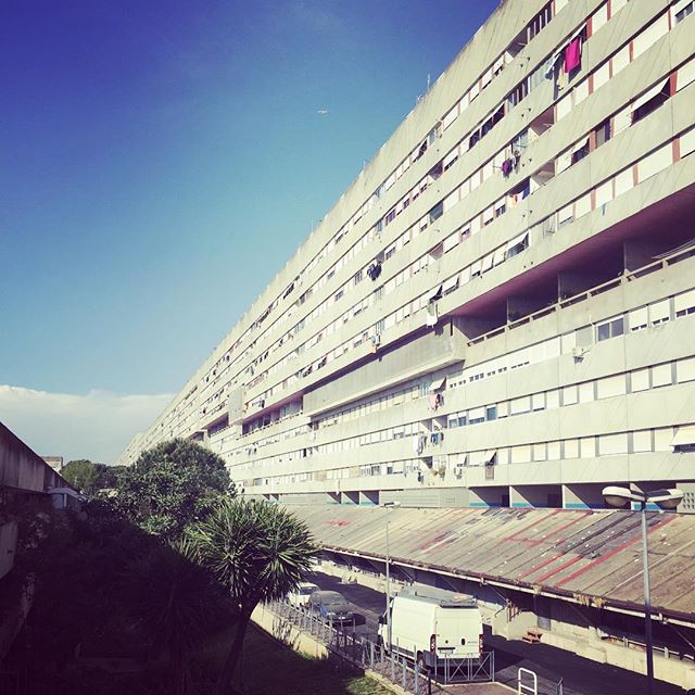 Corviale, 1 km long social housing utopia that houses 7000 people #socialistmodernism #fail